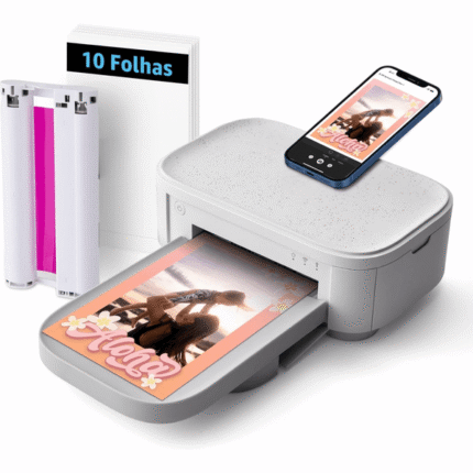 MemoraPrint – Impressora Fotográfica Wi-Fi 10x15 cm para Smartphone